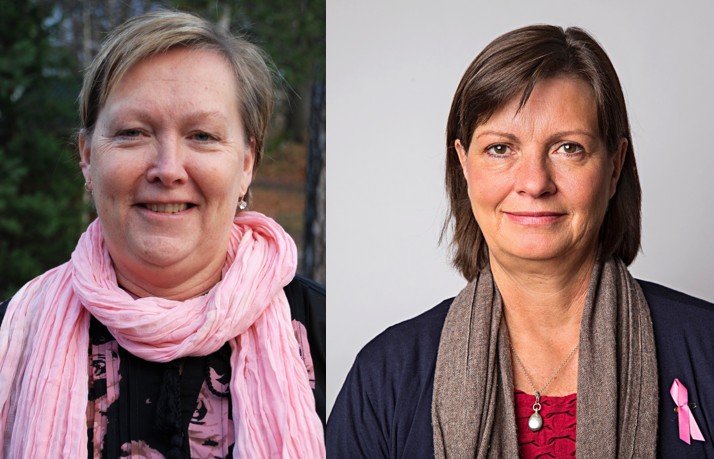 Elisabet Schesny och Susanne Dieroff Hay, Bröstcancerförbundet